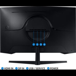 Écran gaming incurvé 32" WQHD Samsung Odyssey G5 - Courbure 1000R (LC32G55TQBUXEN)