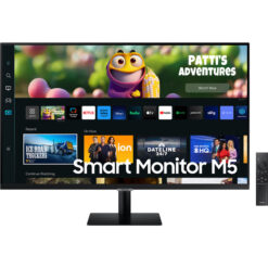 Écran intelligent 27" Samsung M5 avec télécommande (LS27CM500EMXZN)