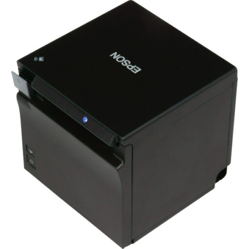 Imprimante de tickets Epson TM-m30II (112): USB + Ethernet + NES + BT, Black, PS, EU (C31CJ27112)