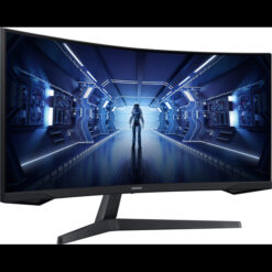 Écran incurvé Samsung Odyssey G5 34 » Ultra WQHD G5 165 Hz – Courbure 1000R – Temps réponse 1ms (LC34G55TWWMXZN)