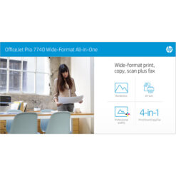 Imprimante A3 Multifonction Jet d’encre HP OfficeJet Pro 7740 (G5J38A)
