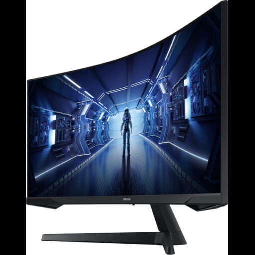 Écran incurvé Samsung Odyssey G5 34 » Ultra WQHD G5 165 Hz – Courbure 1000R – Temps réponse 1ms (LC34G55TWWMXZN)