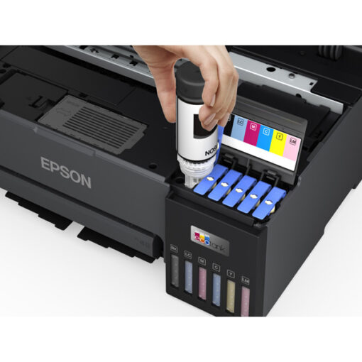Epson EcoTank L8050 Imprimante Photo impression sur cartes PVC (C11CK37403)