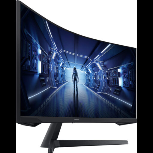 Écran incurvé Samsung Odyssey G5 34 » Ultra WQHD G5 165 Hz – Courbure 1000R – Temps réponse 1ms (LC34G55TWWMXZN)