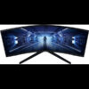 Écran incurvé Samsung Odyssey G5 34 » Ultra WQHD G5 165 Hz – Courbure 1000R – Temps réponse 1ms (LC34G55TWWMXZN)