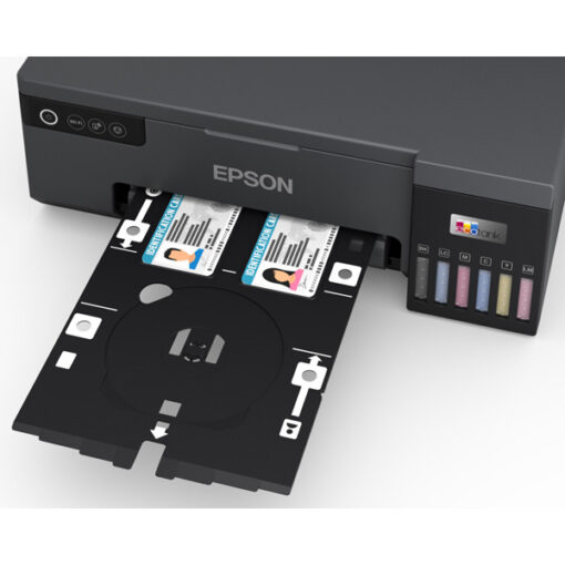 Epson EcoTank L8050 Imprimante Photo impression sur cartes PVC (C11CK37403)
