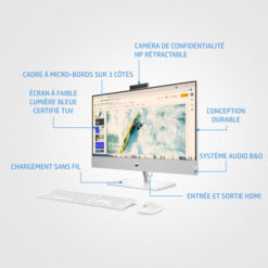 Ordinateur tout-en-un HP Pavilion 24-ca1001nk (6E0X0EA)