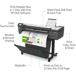 Traceur Multifonction HP DesignJet T830 de 36 pouces (F9A30D)