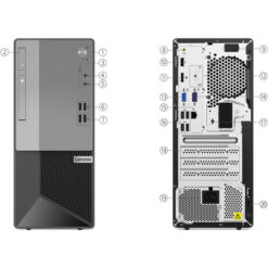 Ordinateur de bureau Lenovo V50t Gen 2-13IOB (11QE00F8FM)
