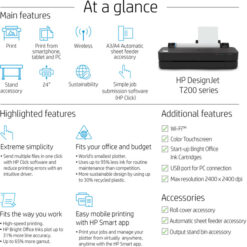 Traceur HP DesignJet T230 de 24 pouces (5HB07A)