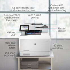 Imprimante Multifonction Laser HP Color LaserJet Pro M479fnw (W1A78A)