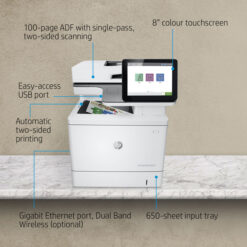 Imprimante HP Laser Couleur Multifonction Color LaserJet Enterprise M578dn (7ZU85A)