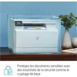 Imprimante Multifonction Laser Couleur HP LaserJet Pro M182n (7KW54A)